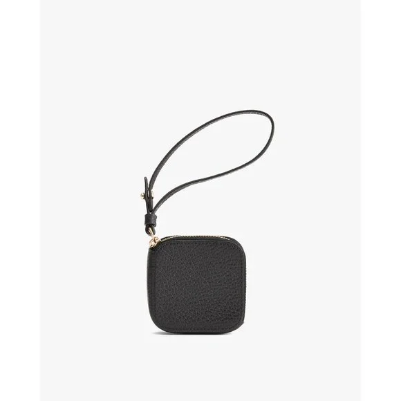 Cuyana | Bags | Nwt Cuyana Leather Airpod Case Black Pebbled